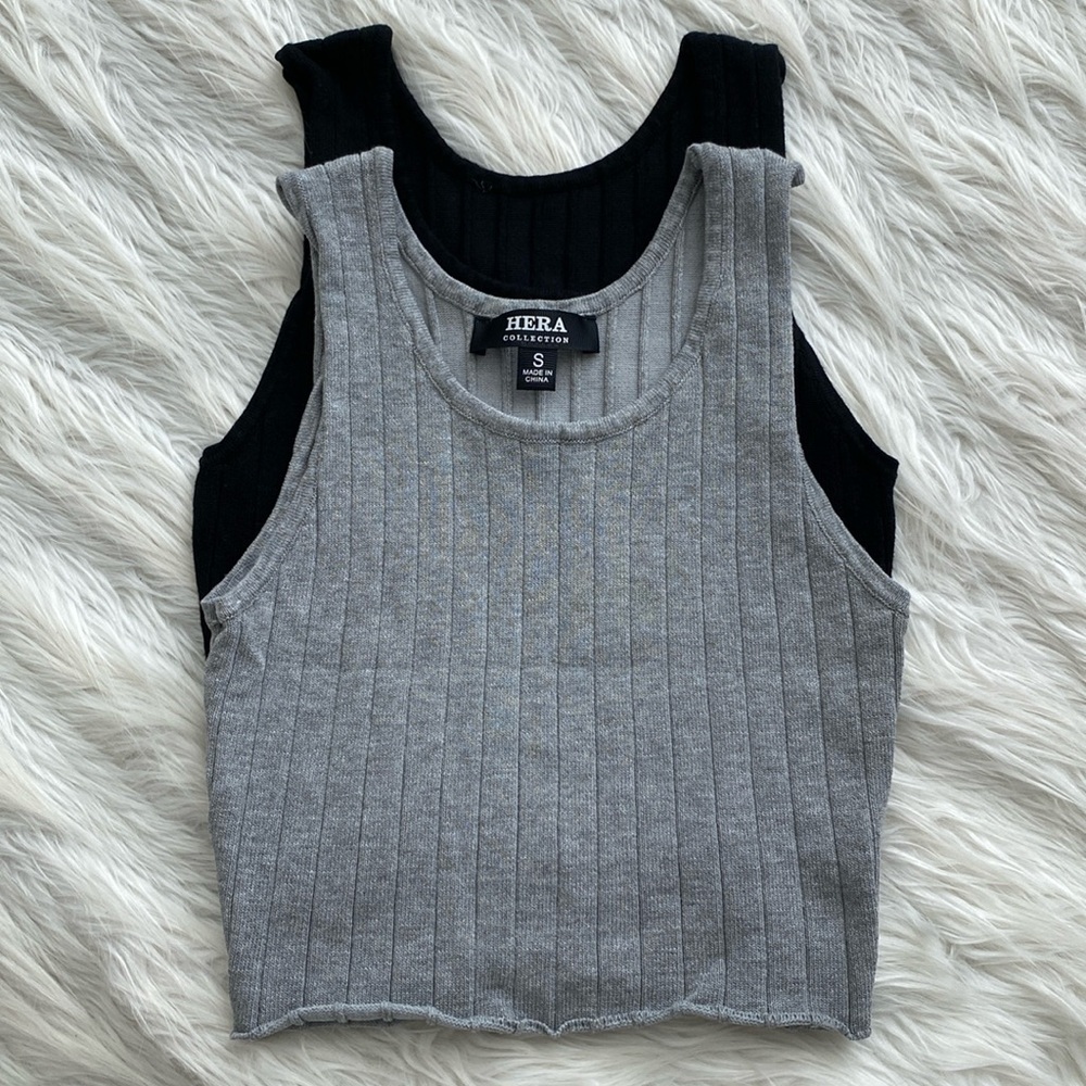 Hera Collection | Knit Cropped Tank Bundle